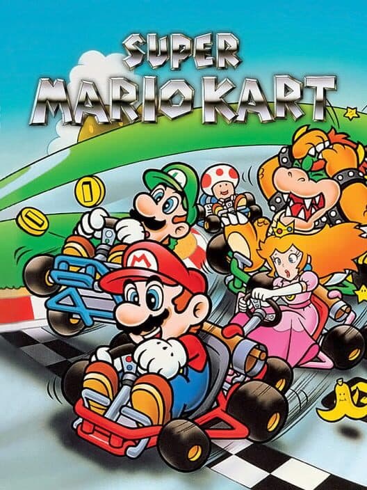 Cover art for Super Mario Kart