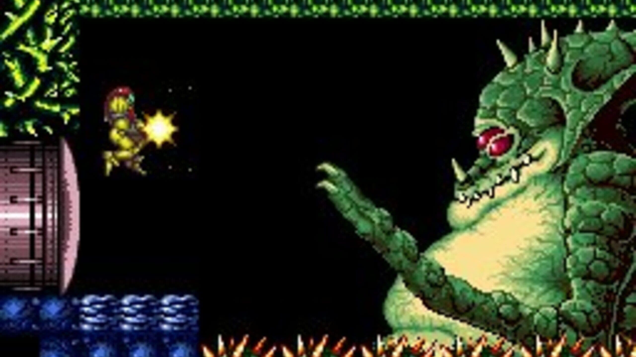 Screenshot from Super Metroid