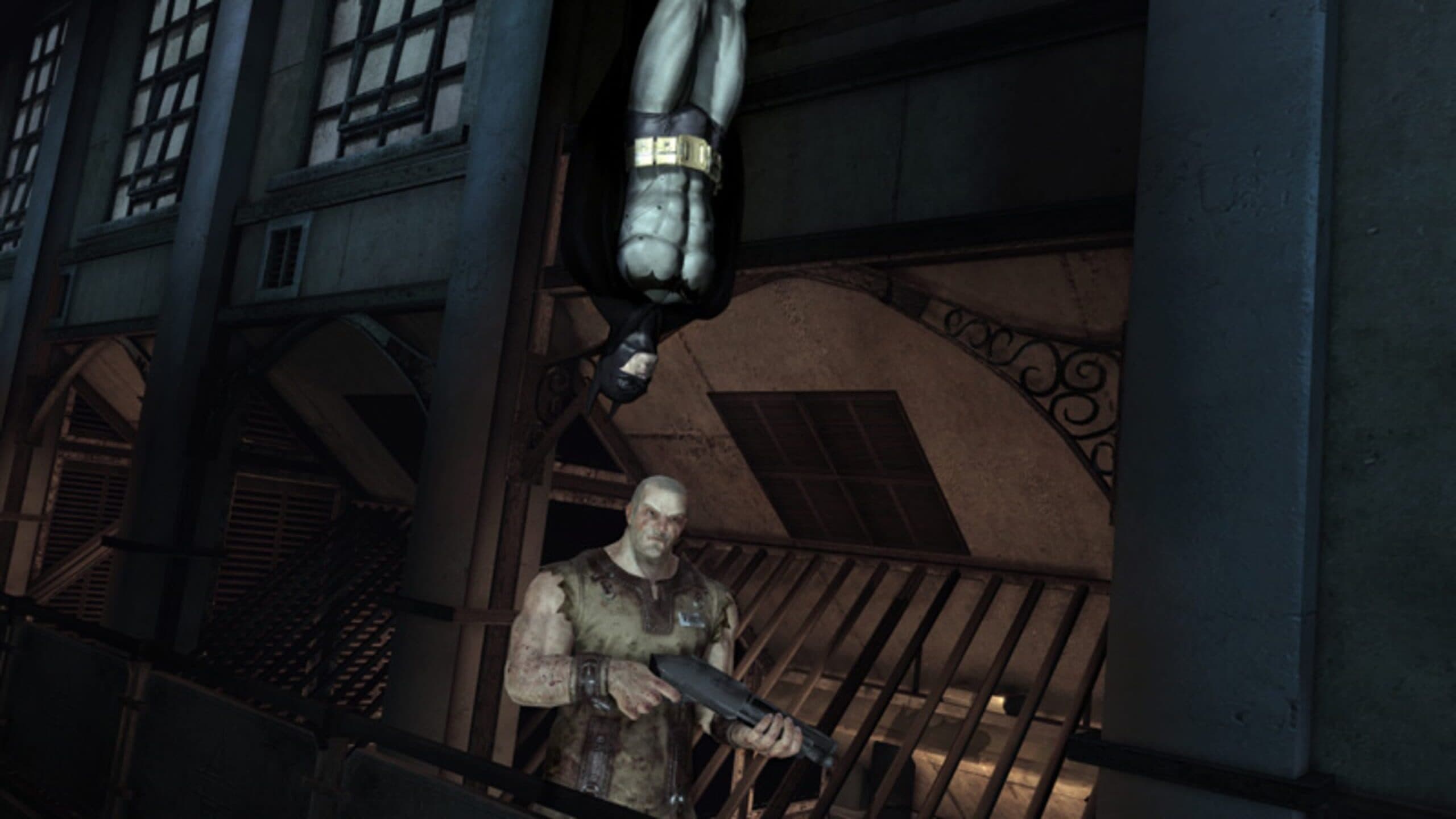 Screenshot from Batman: Arkham Asylum