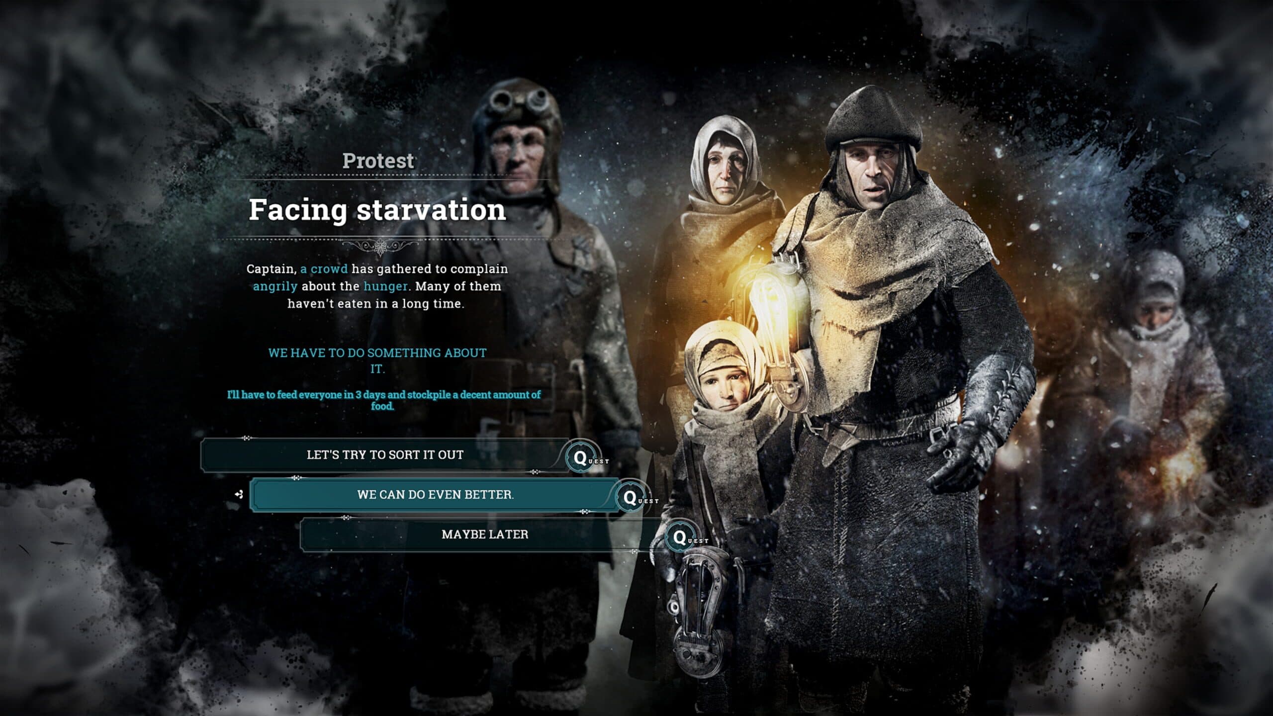 Screenshot from Frostpunk