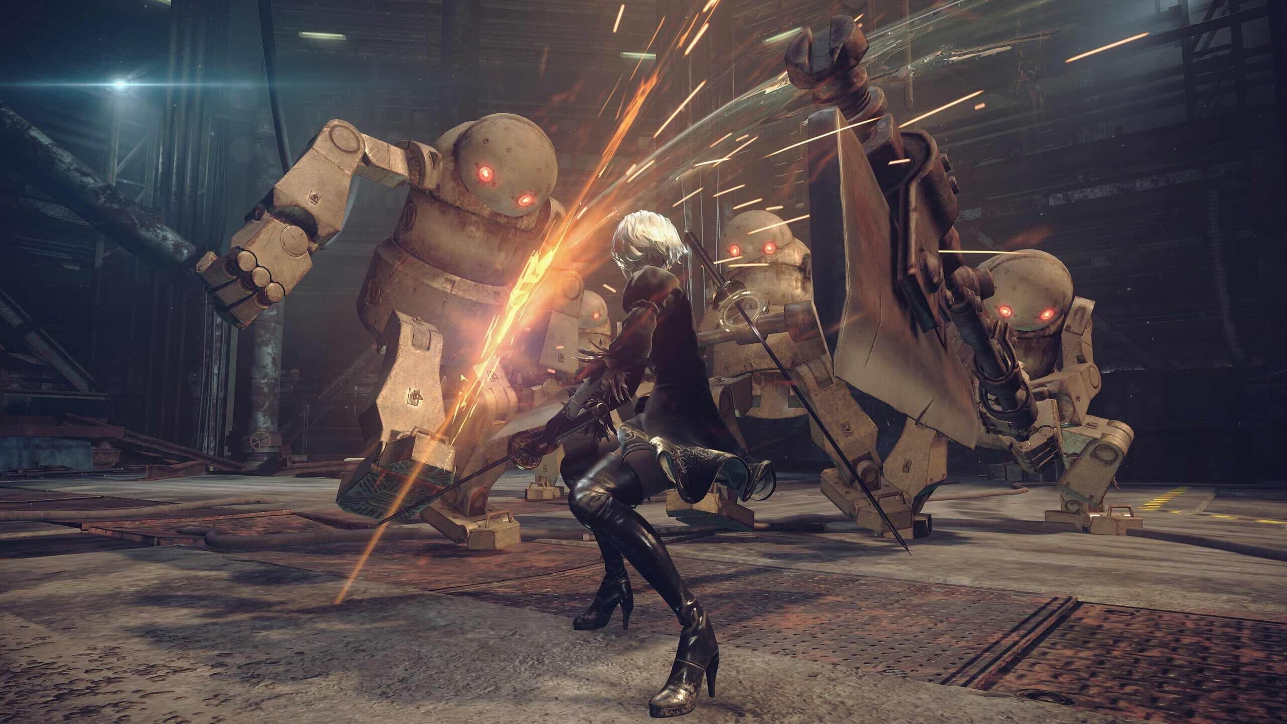 Screenshot from NieR: Automata