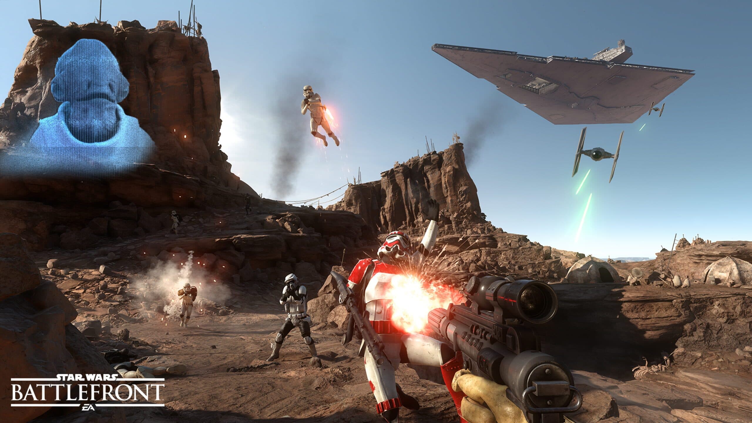 Screenshot from Star Wars Battlefront