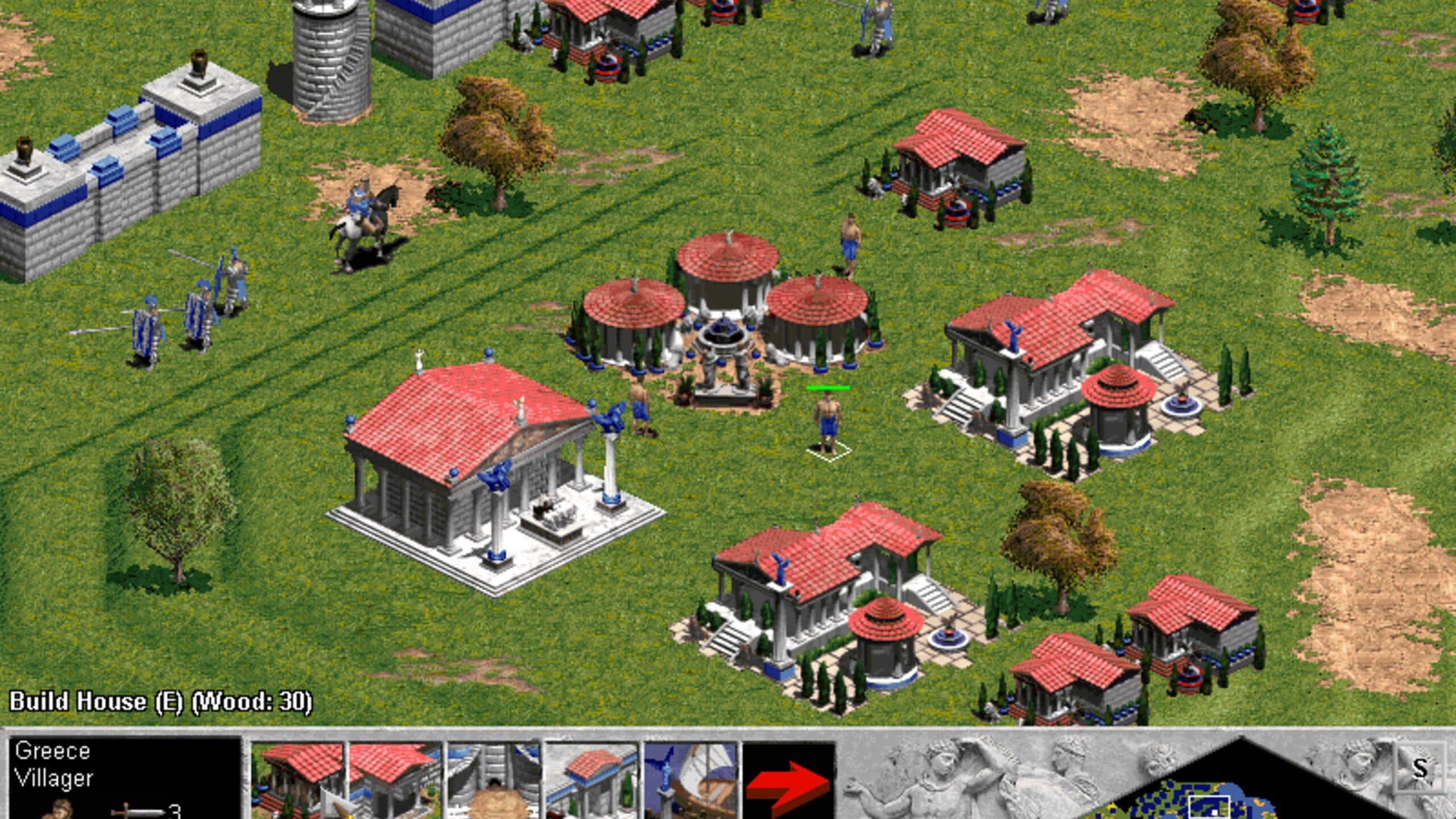 Screenshot from Age of Empires
