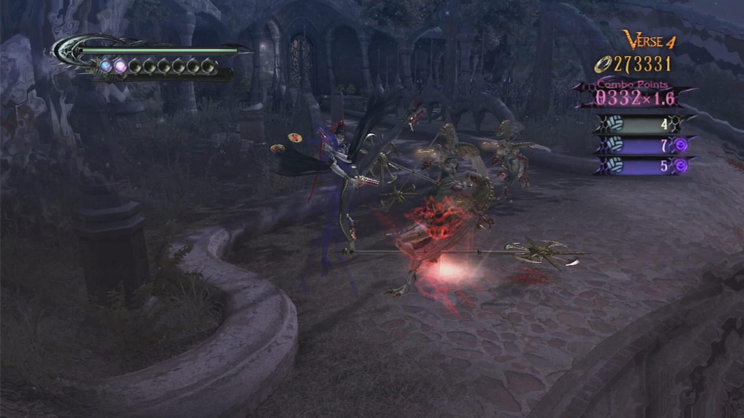 Screenshot from Bayonetta