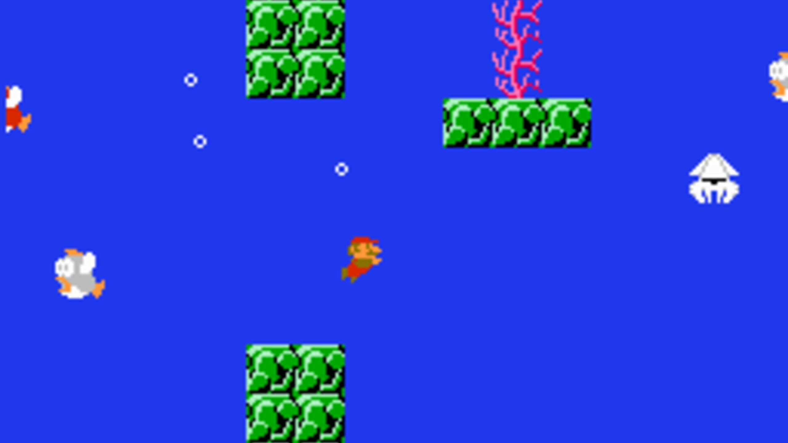 Screenshot from Super Mario Bros.