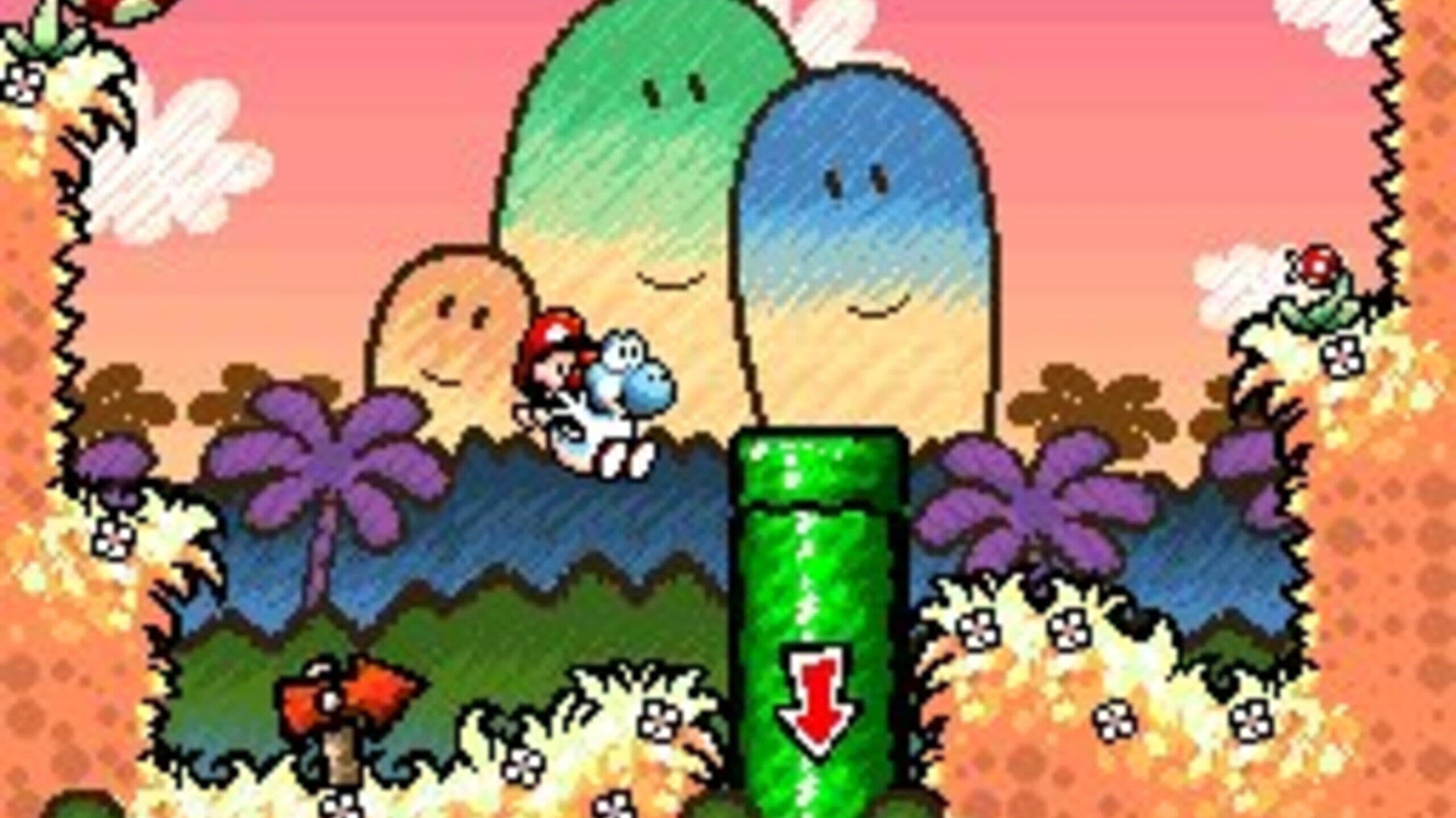 Screenshot from Super Mario World 2: Yoshi's Island