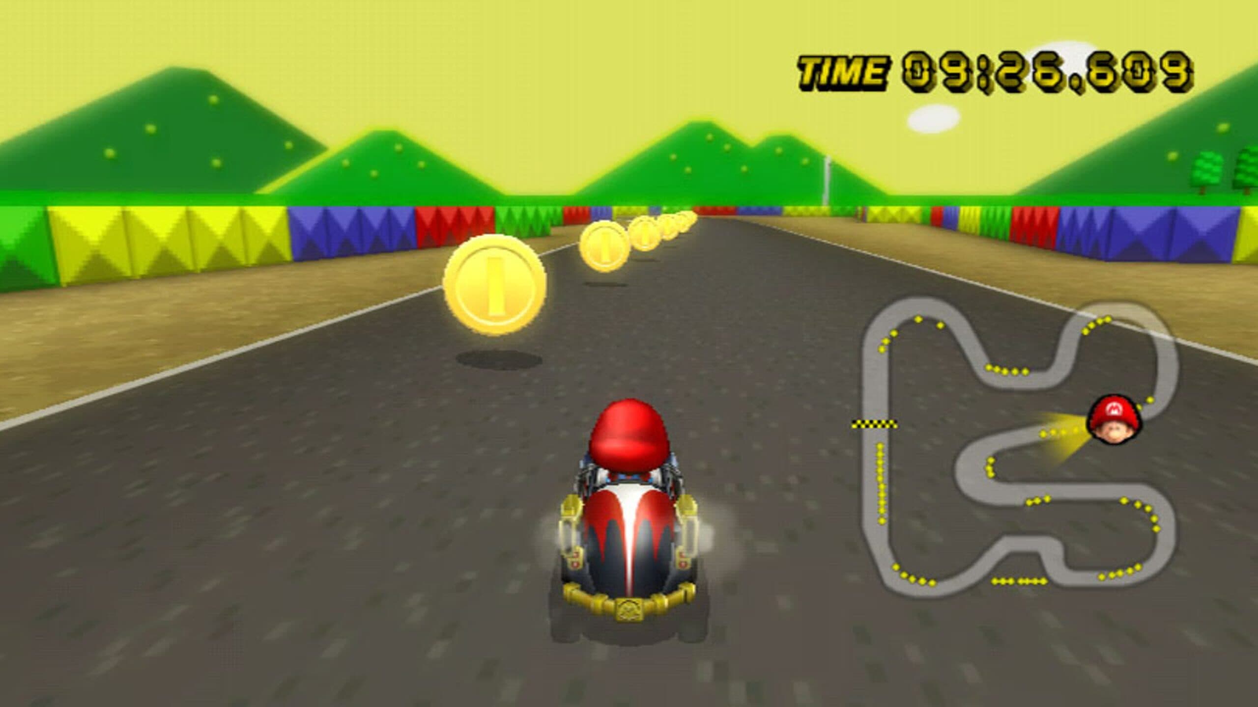 Screenshot from Mario Kart Wii