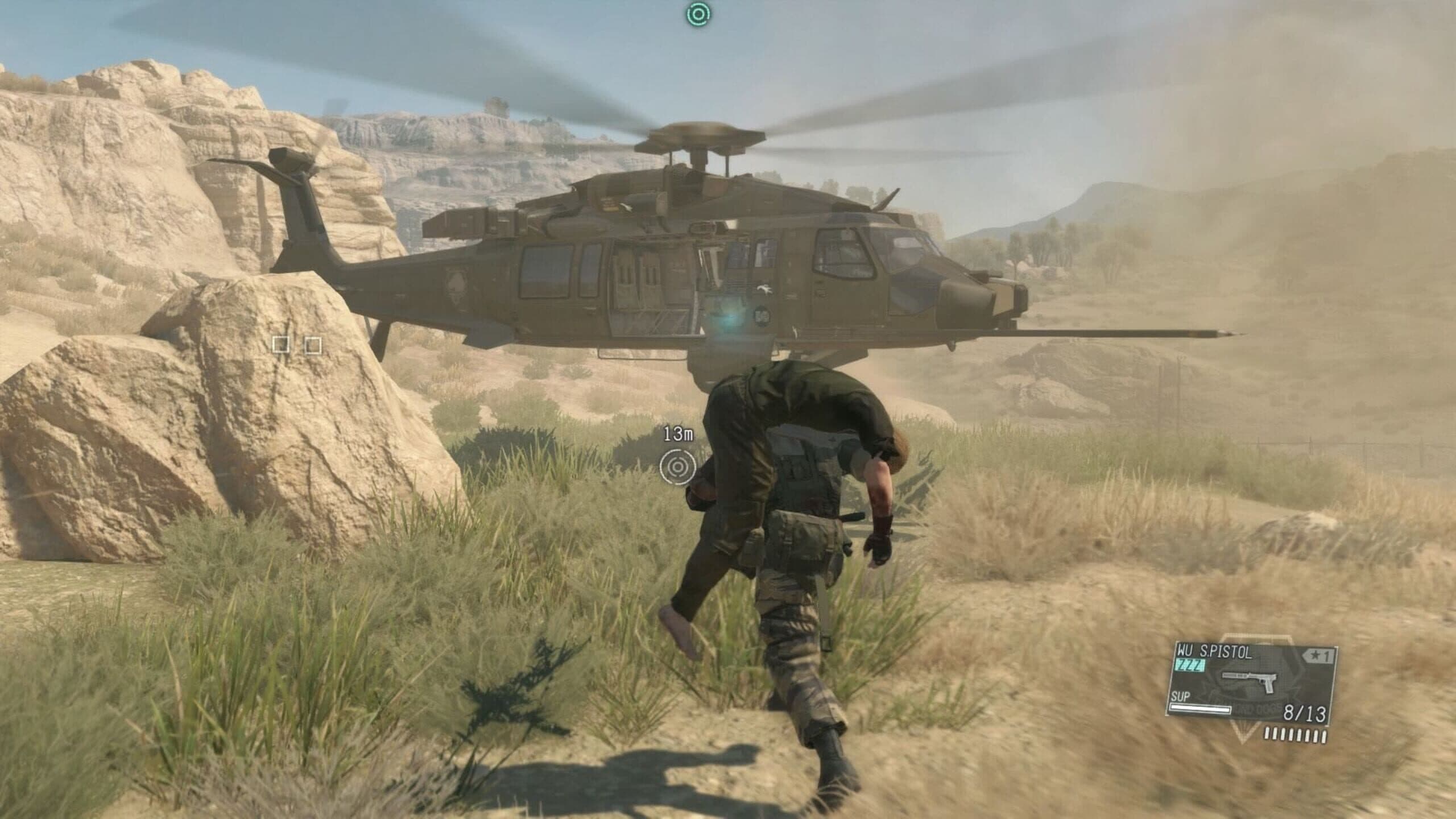 Screenshot from Metal Gear Solid V: The Phantom Pain
