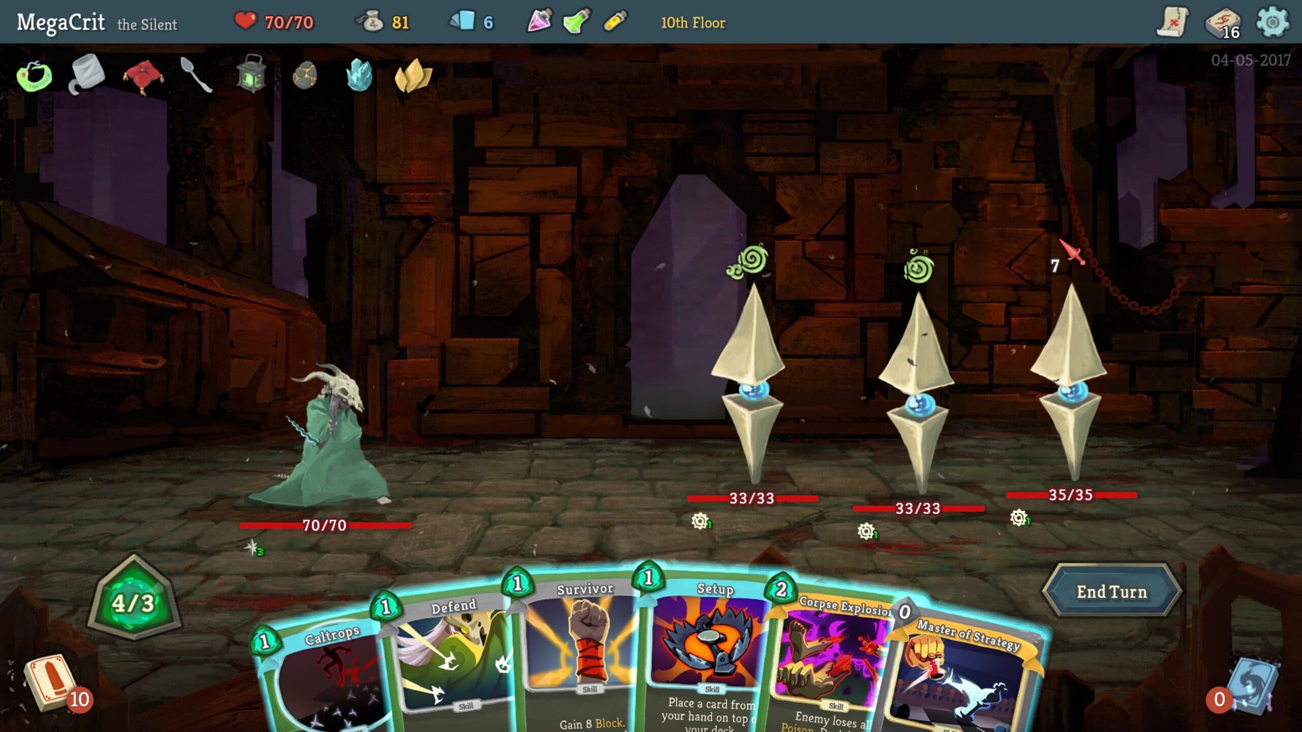 Screenshot from Slay the Spire