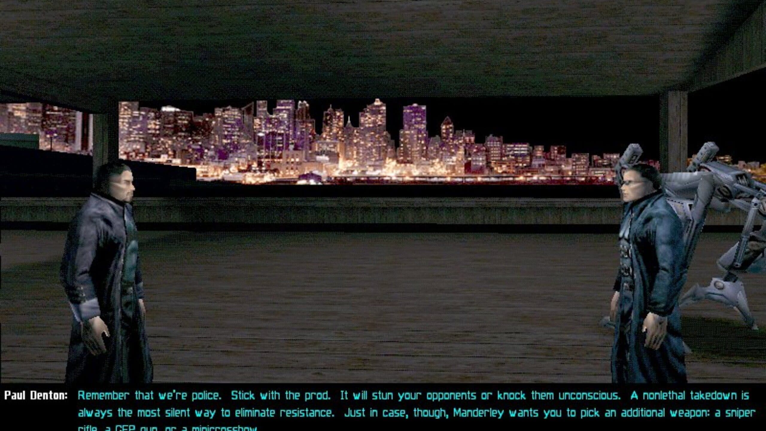 Screenshot from Deus Ex