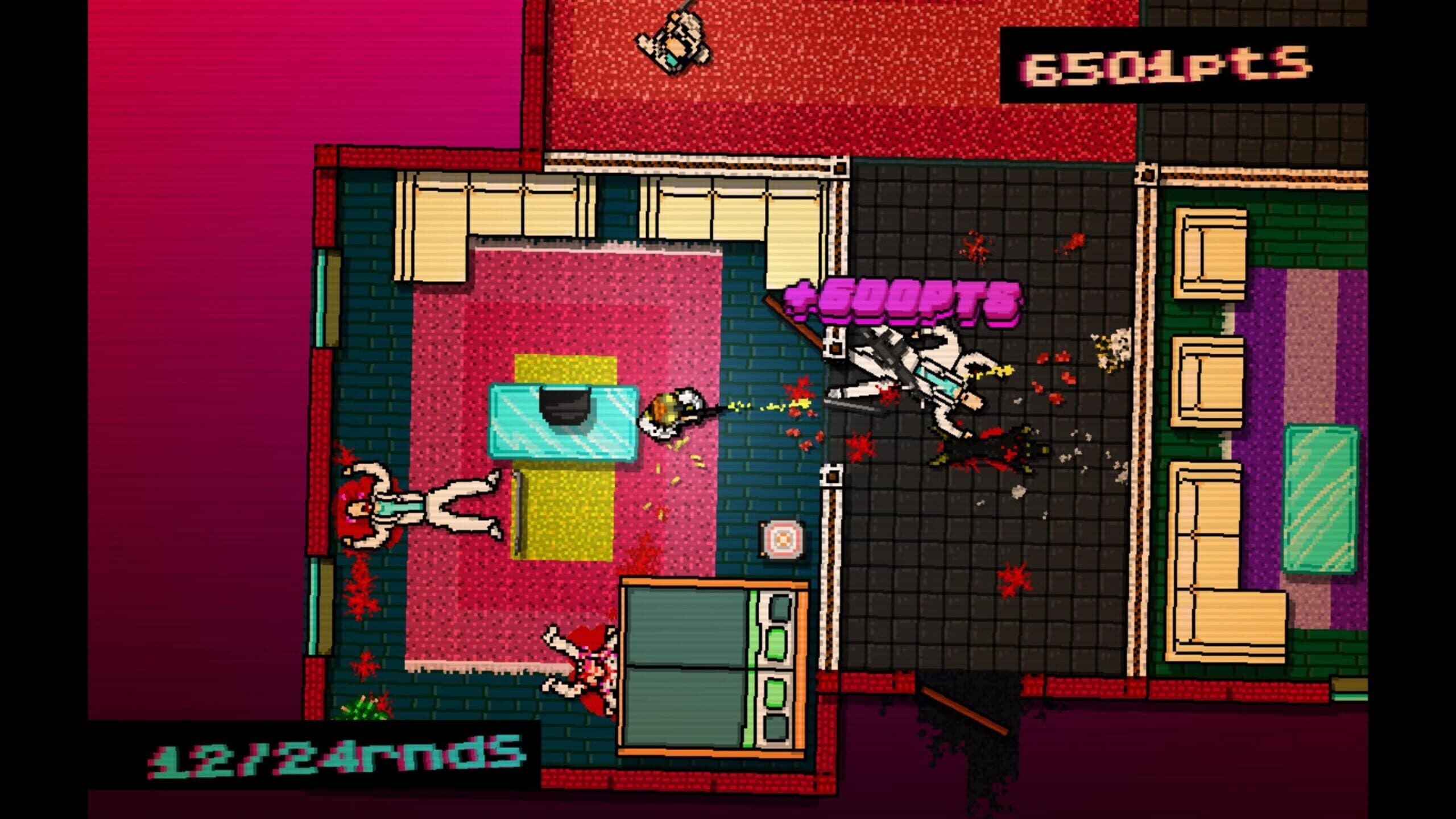 Screenshot from Hotline Miami