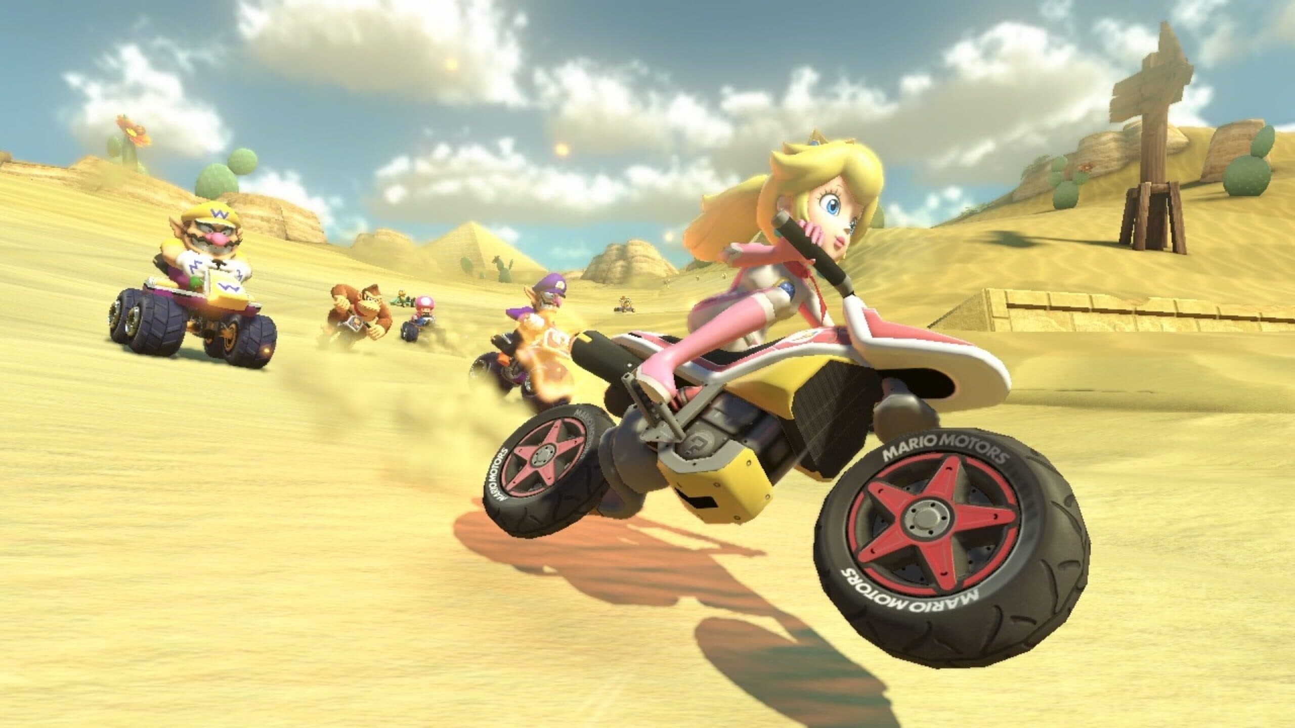 Screenshot from Mario Kart 8