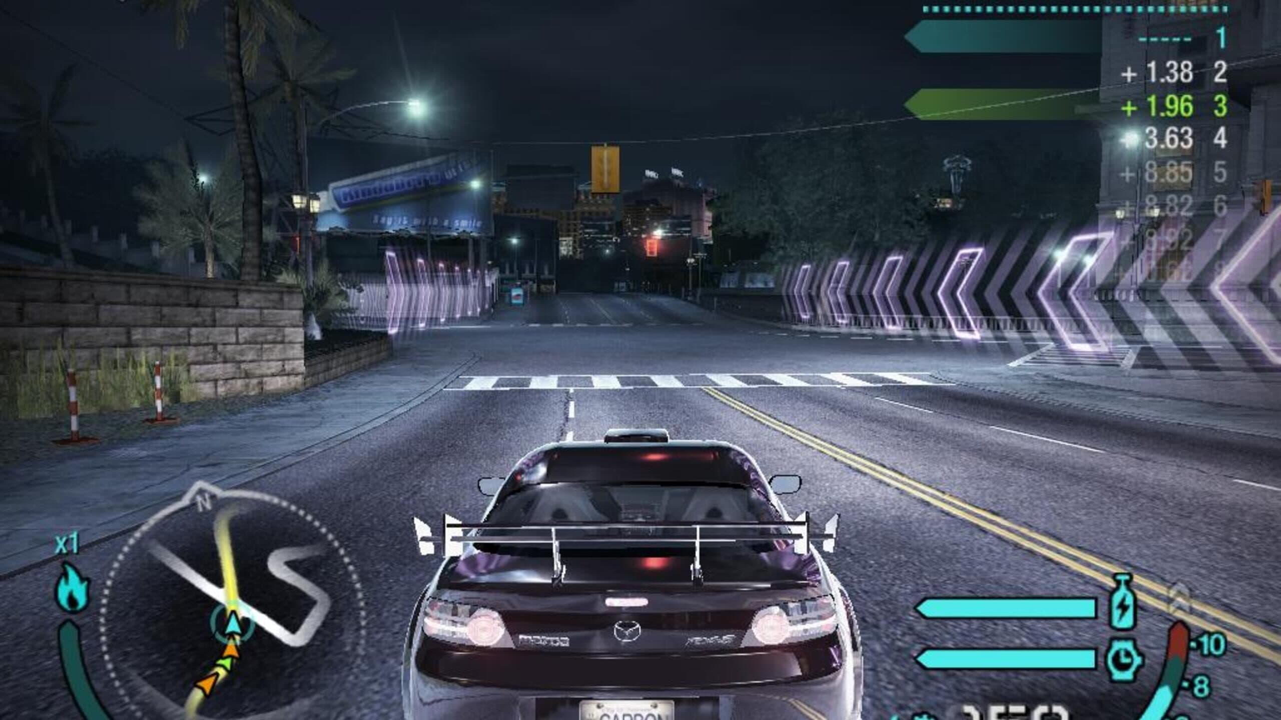 Screenshot from Need for Speed: Carbon