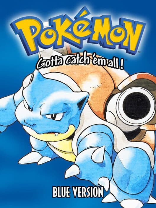Cover art for Pokémon Blue Version