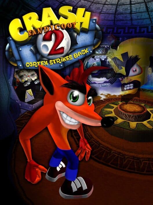 Cover art for Crash Bandicoot 2: Cortex Strikes Back