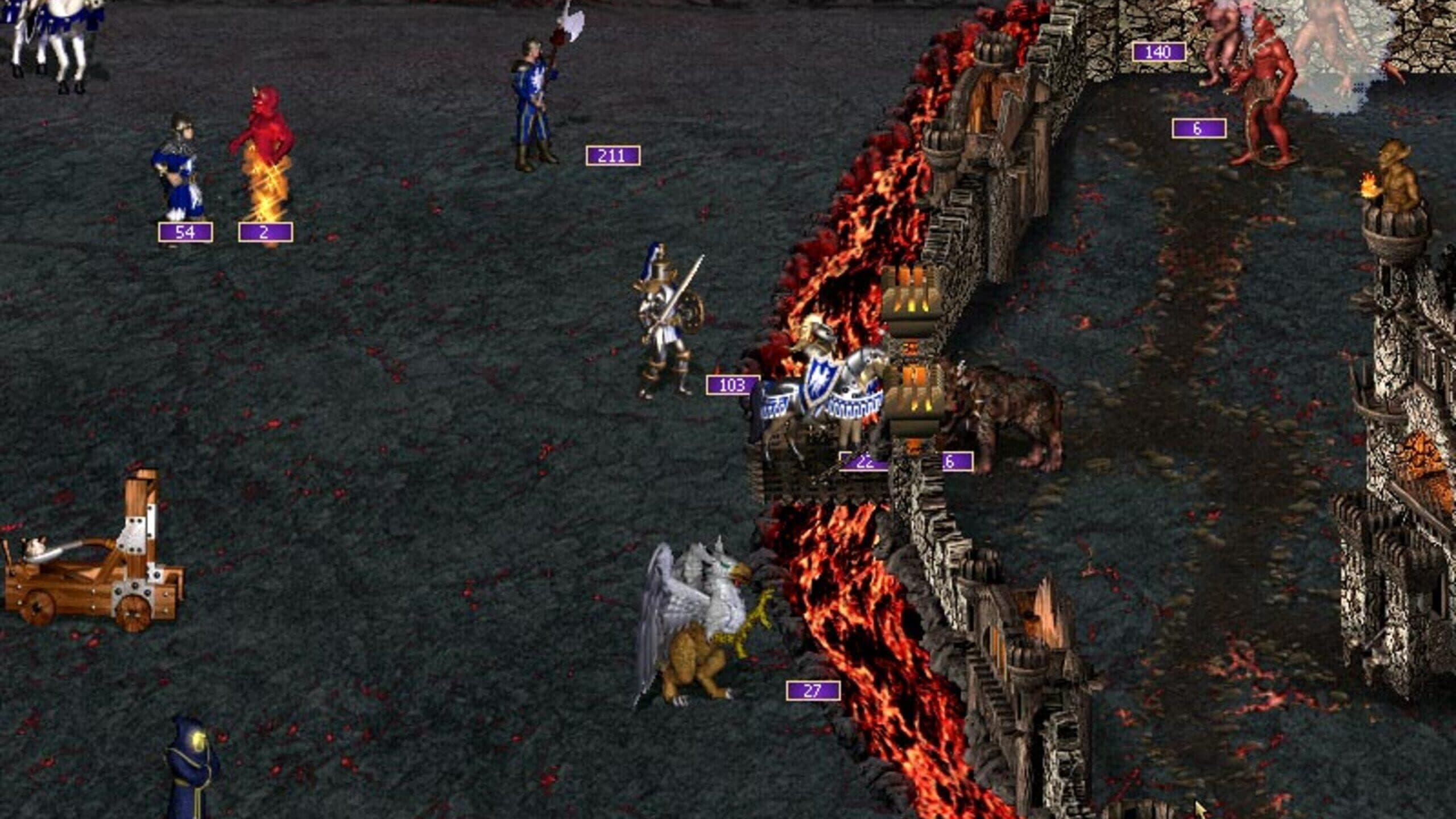 Screenshot from Heroes of Might and Magic III: The Restoration of Erathia