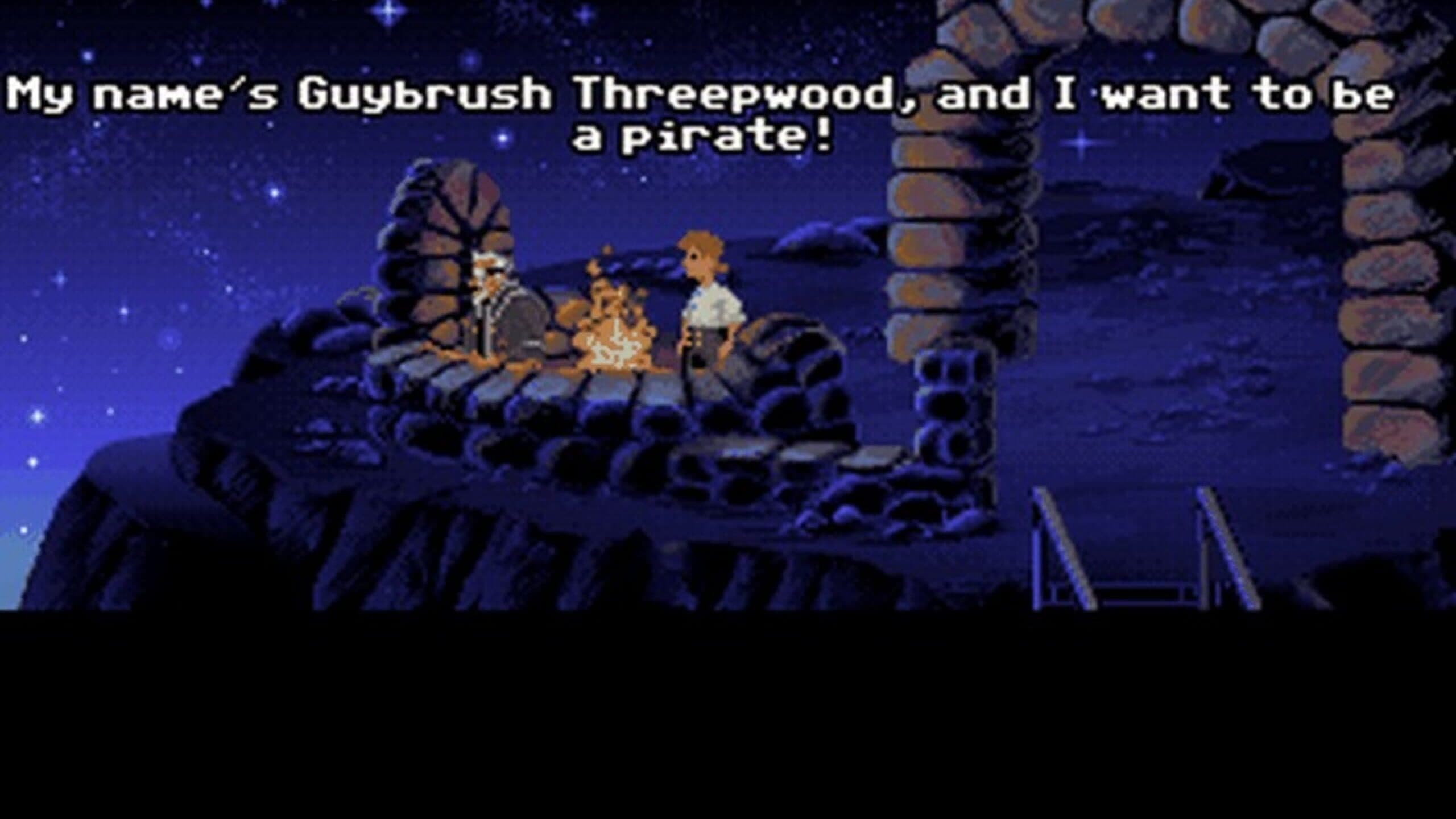 Screenshot from The Secret of Monkey Island
