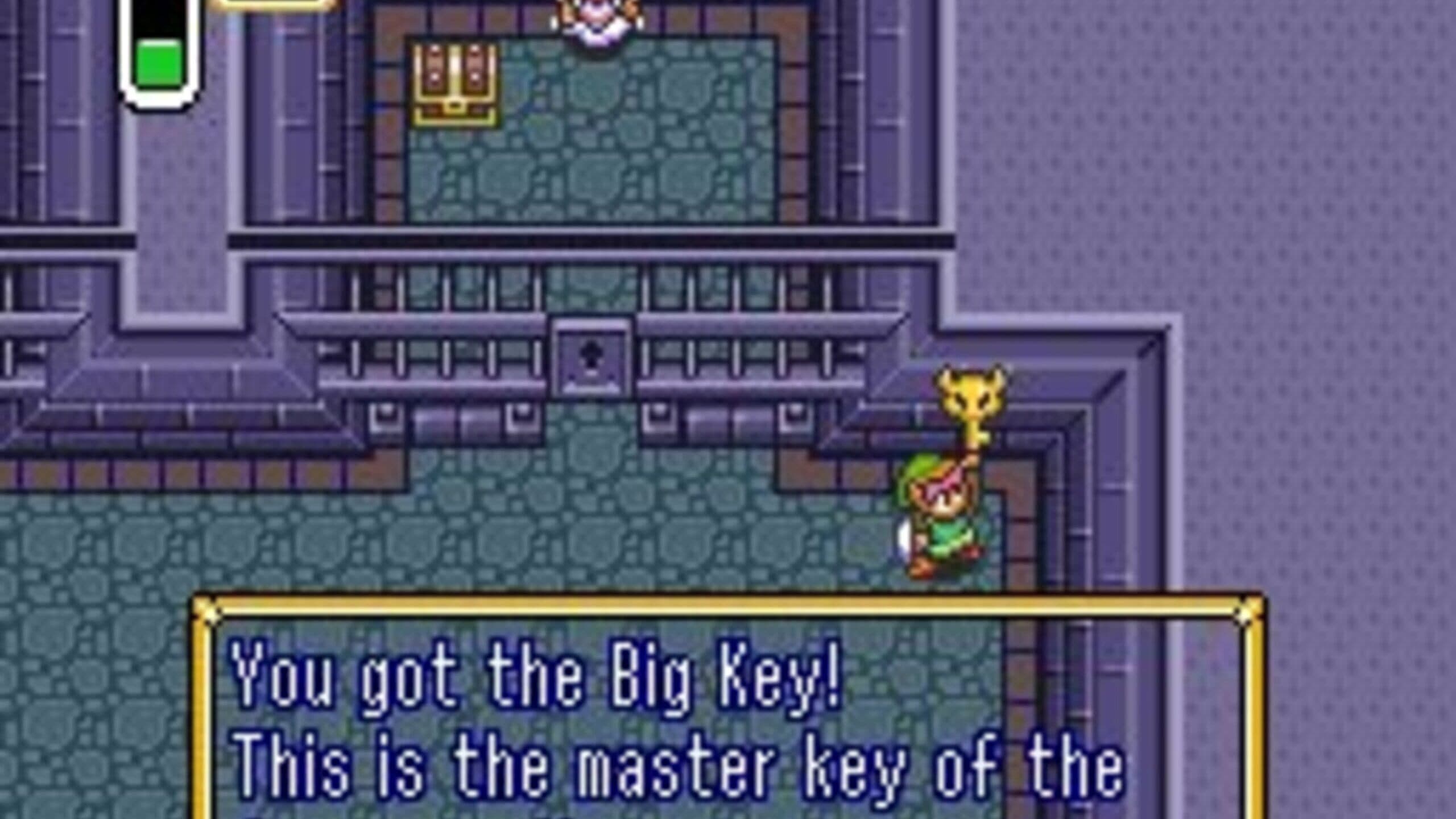Screenshot from The Legend of Zelda: A Link to the Past