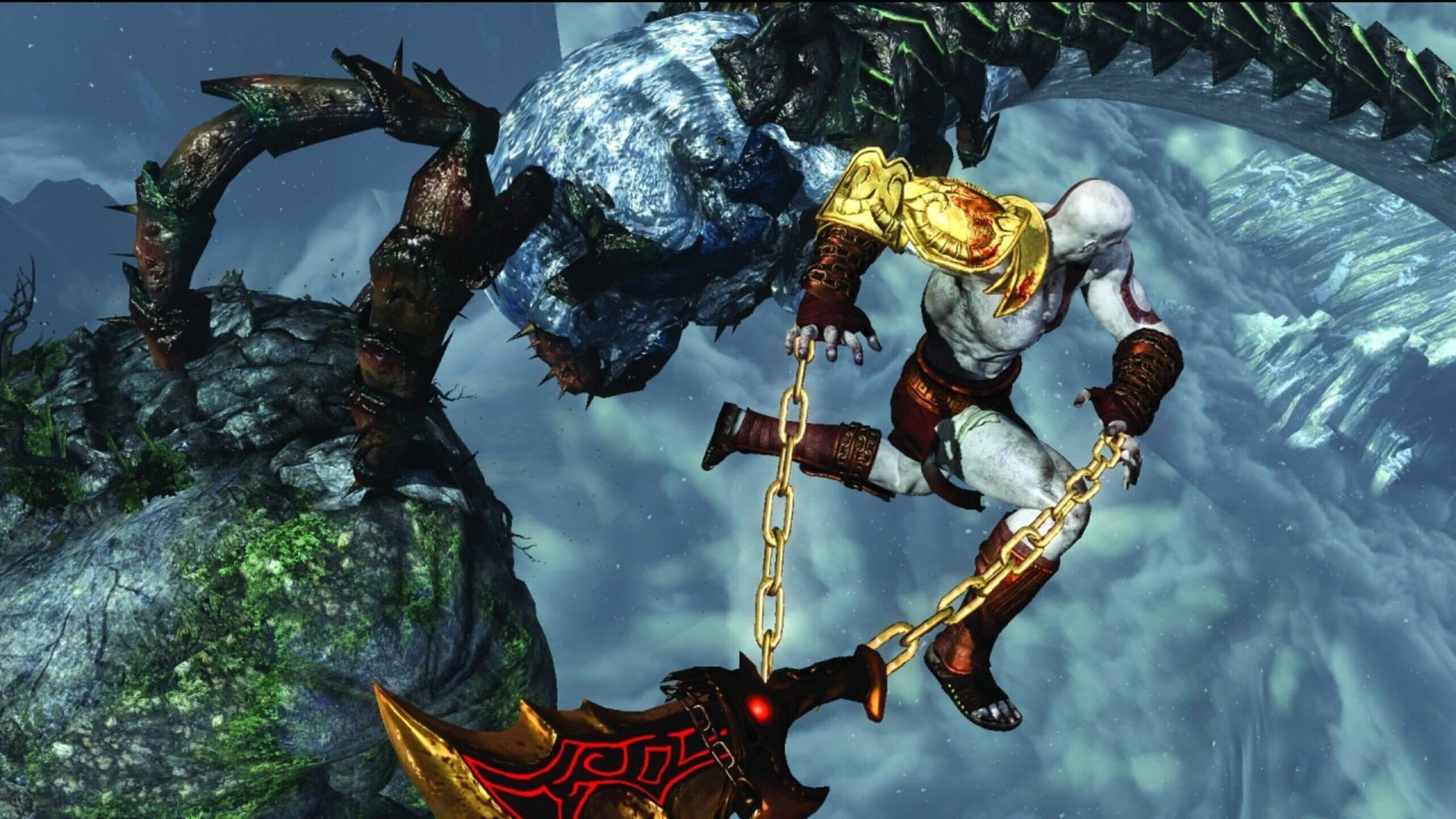 Screenshot from God of War III
