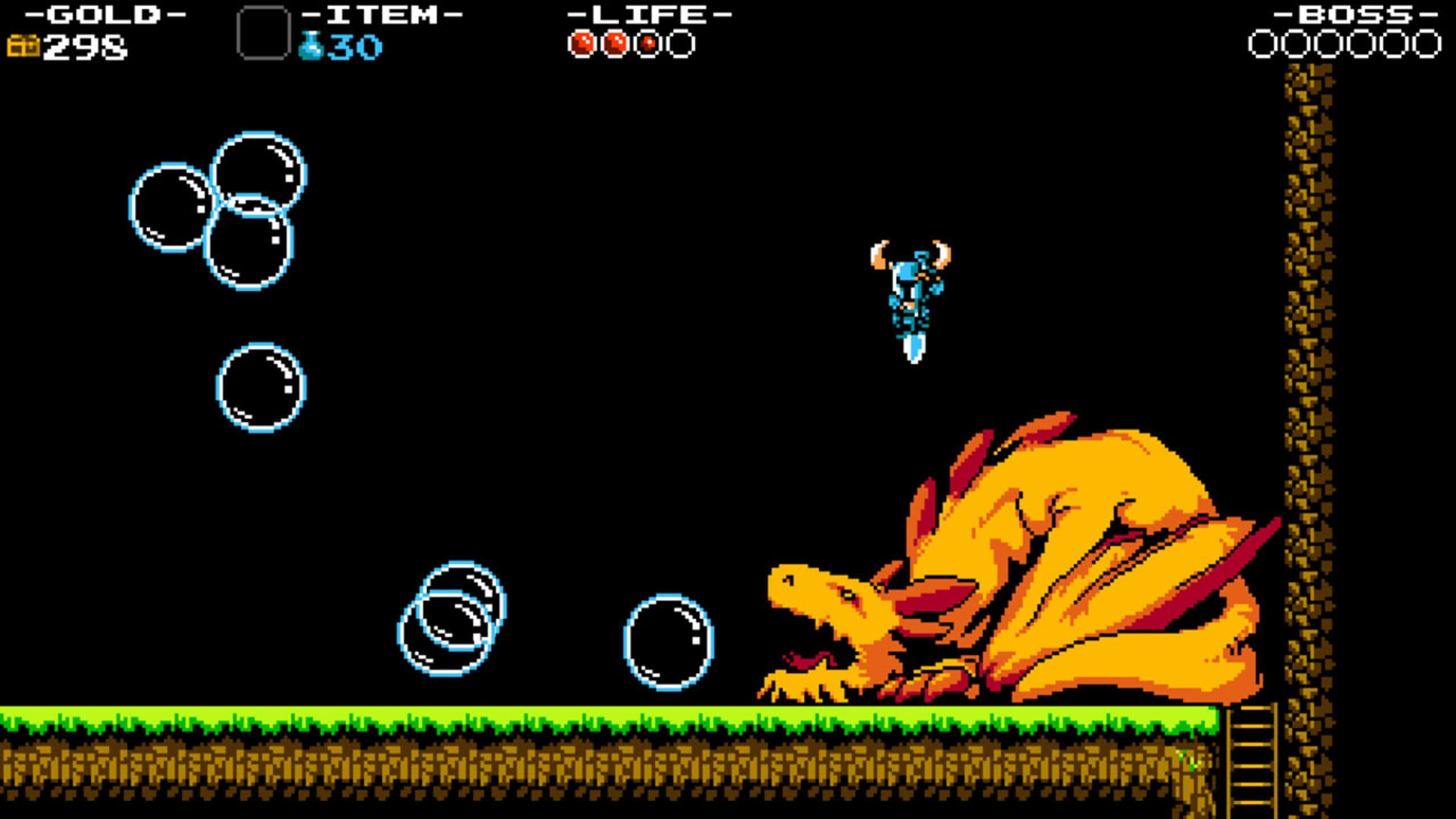 Screenshot from Shovel Knight