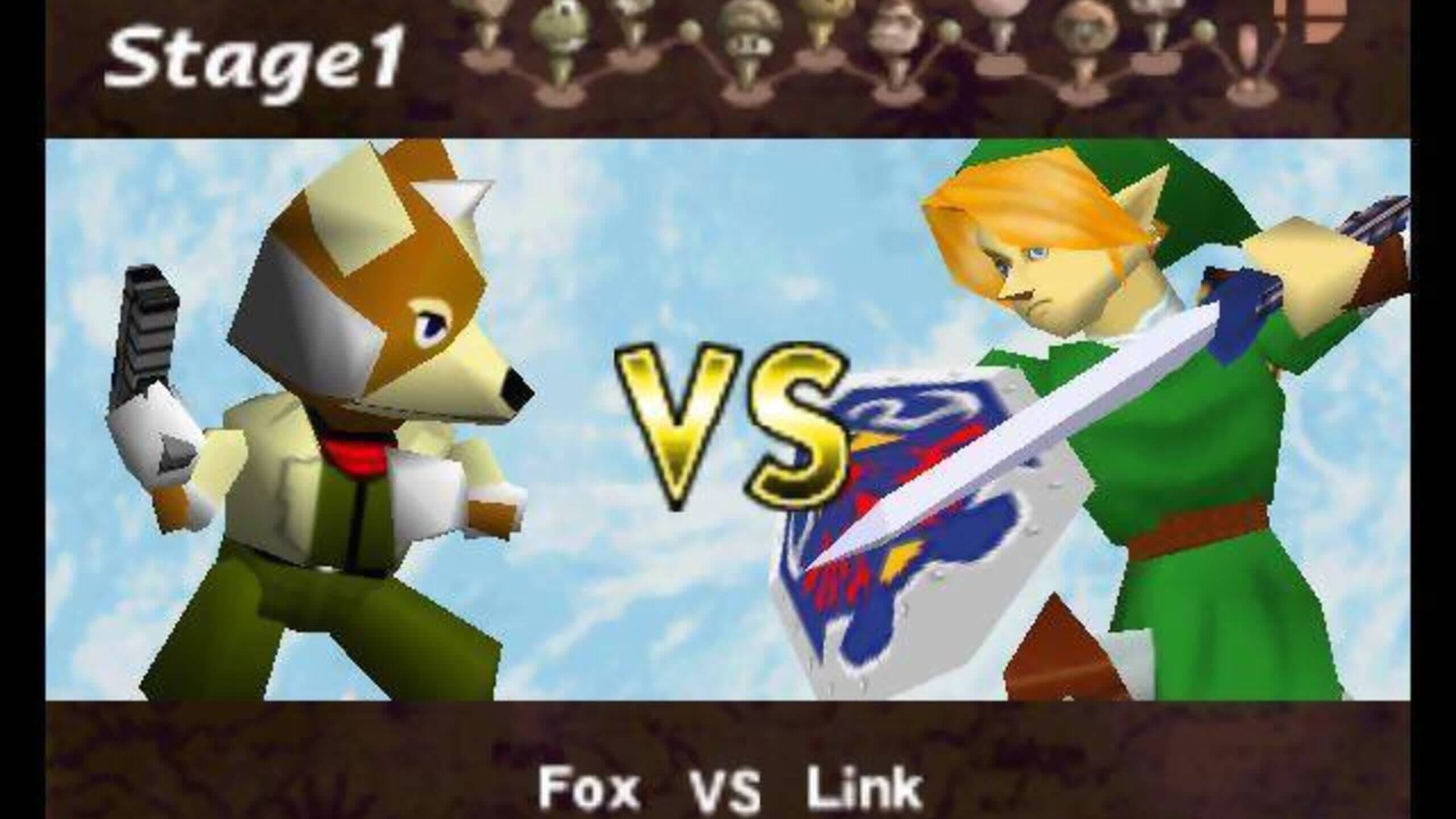 Screenshot from Super Smash Bros.