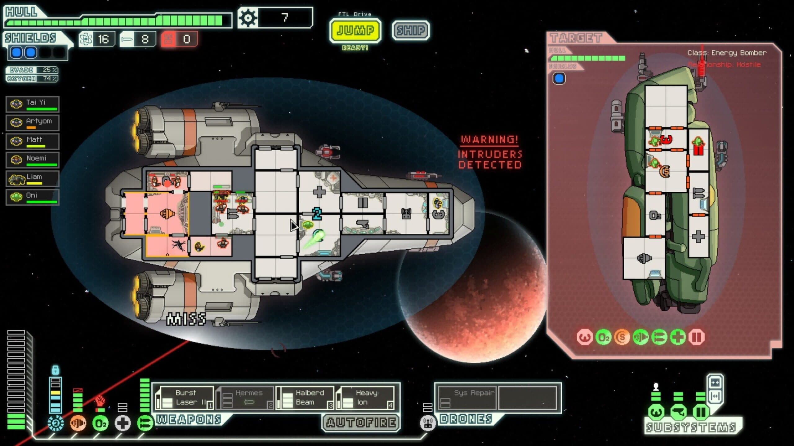 Screenshot from FTL: Faster Than Light