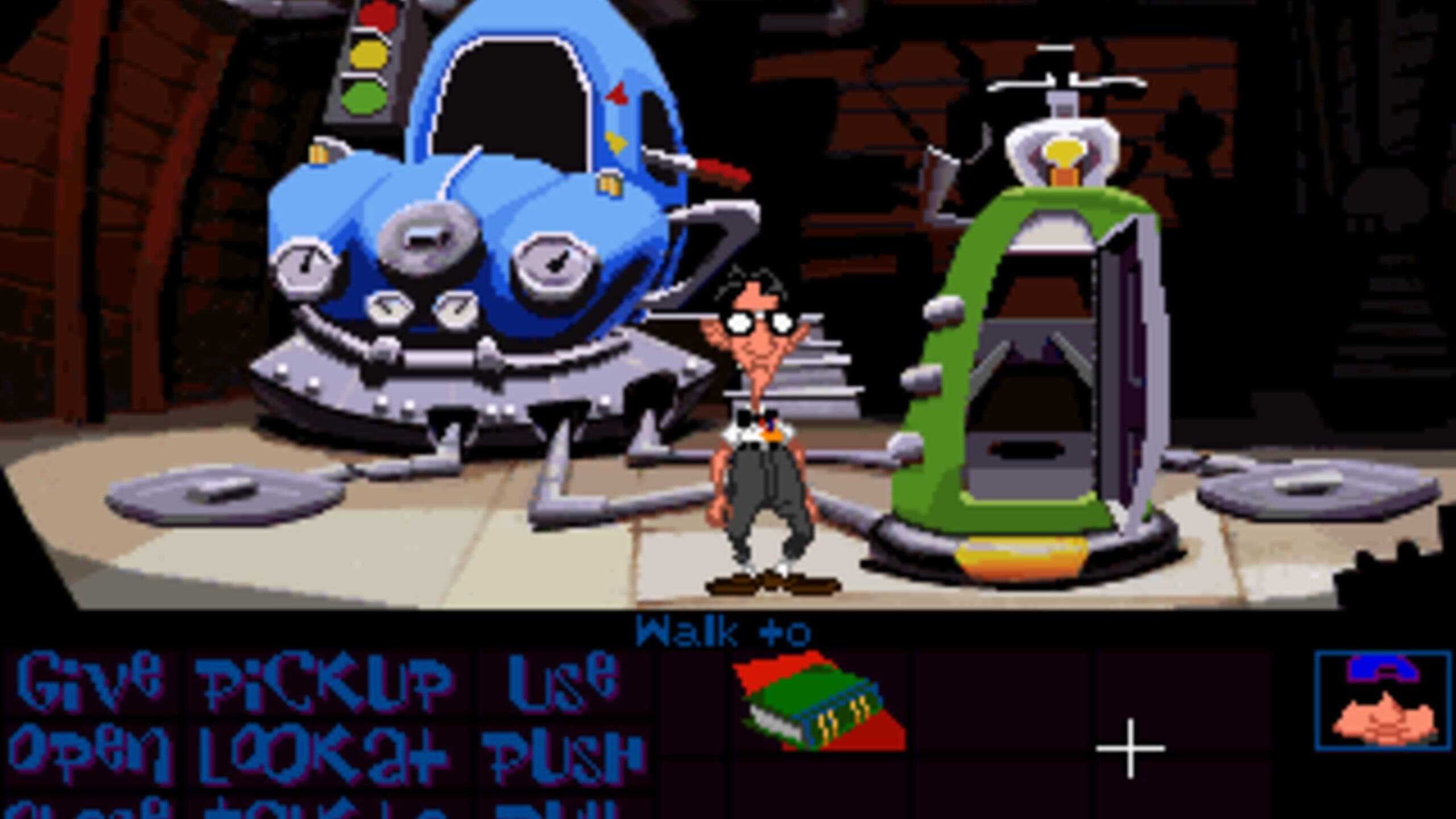Screenshot from Day of the Tentacle
