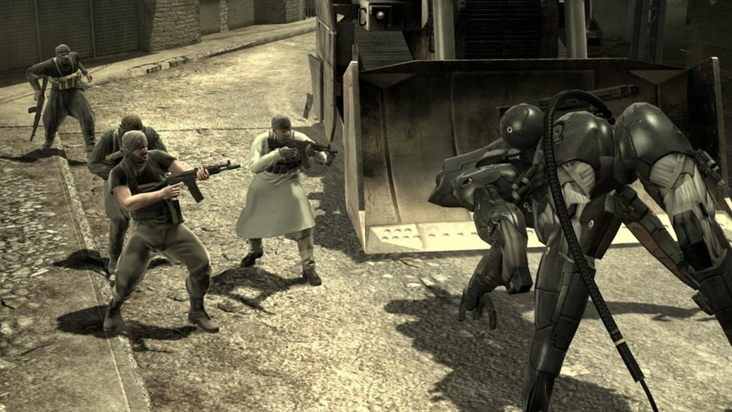 Screenshot from Metal Gear Solid 4: Guns of the Patriots